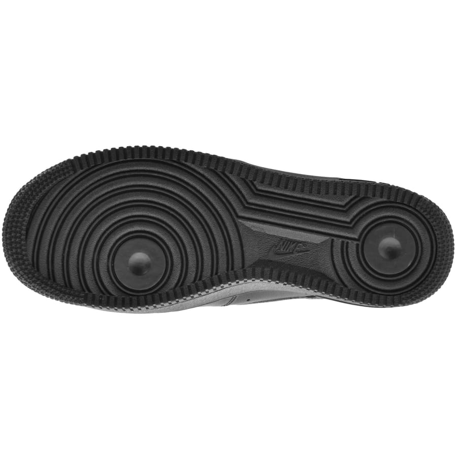 Nike black air force 1 trainers deals